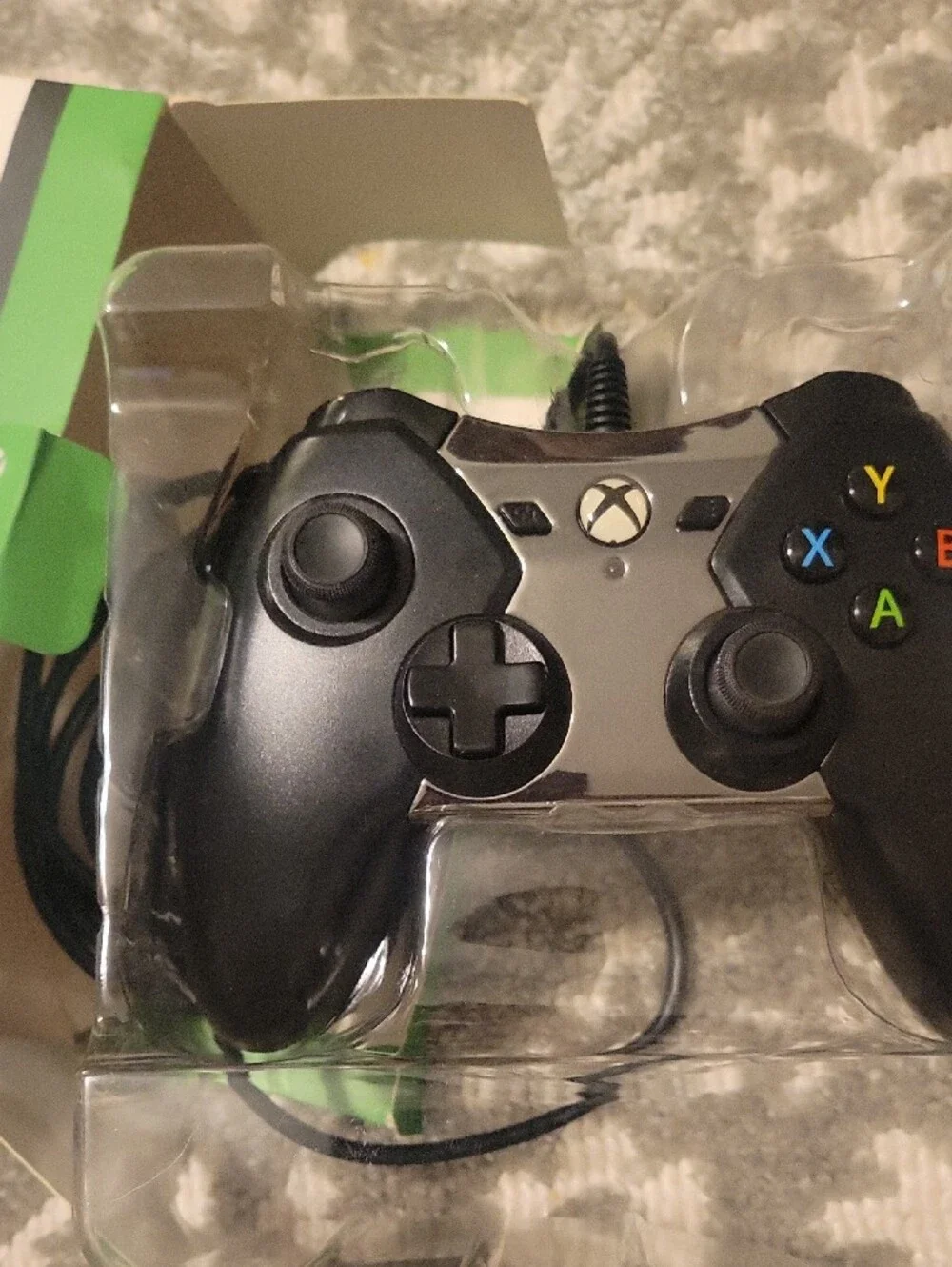 Spectra Illuminated Wired Xbox Controller - Black & Blue